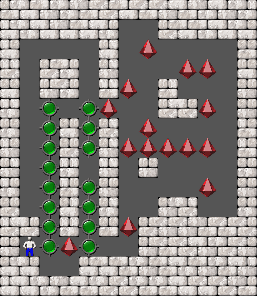 Sokoban More Bugs collections level 1